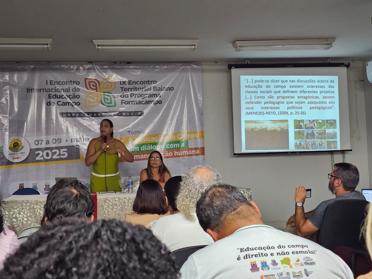 Abertura do evento